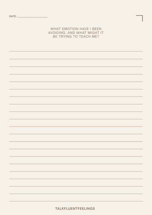 Healing Prompts Journal – 30 Page Emotional Healing Journal | Printable PDF + Canva Template